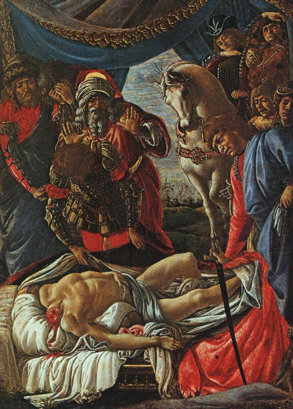 Sandro Botticelli The Discovery of the Body of Holofernes china oil painting image
